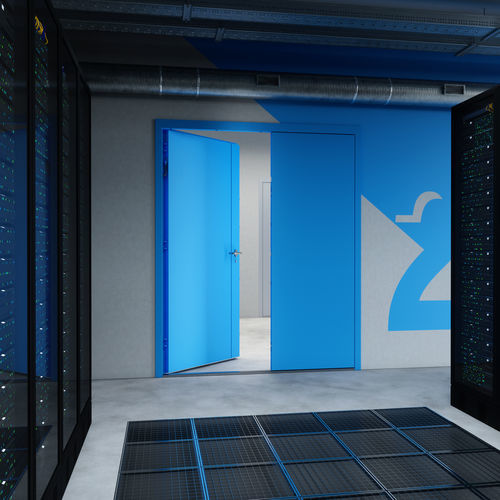 Porta per protezione contro le radiazioni ionizzanti - Technica II DV - picard serrures - di sicurezza / per ospedale / battente