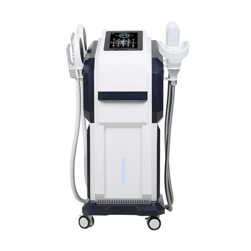Unità di criolipolisi - 2 handle Emslim & 2 handle Cryo - Miramhoo Aesthetics - unità di body contouring con campi magnetici pulsati / unità di body contouring tramite elettrostimolazione muscolare (EMS) / su carrello