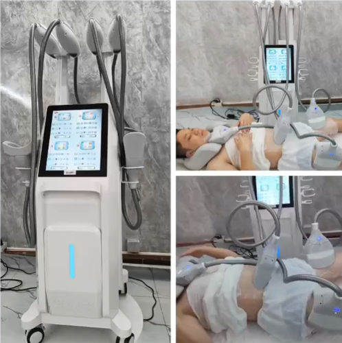 Unità di criolipolisi - 4 handle 6 cartridges Cryolipolysis-1 - Miramhoo Aesthetics - su carrello
