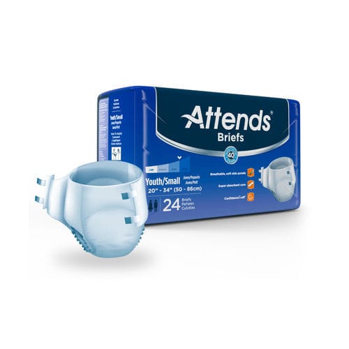 Pannolino per adulto - DD10 - Attends - traspirante / elastico / scatola da 24 pezzi