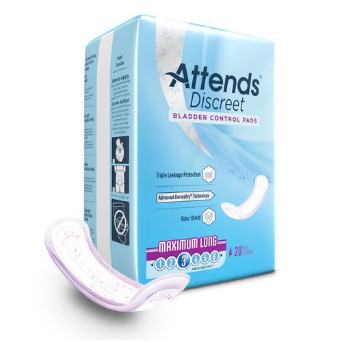 Assorbente igienico esterno per donna - ADPMAL - Attends - traspirante / scatola da 20