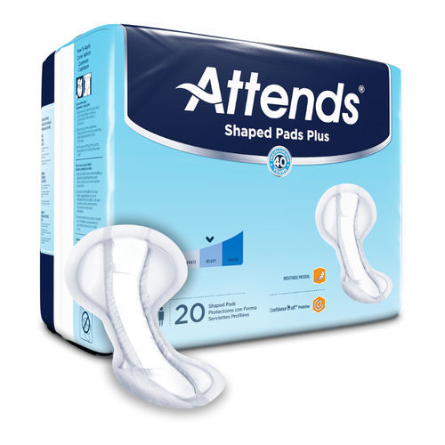 Assorbente igienico esterno per adulto - SPDPA - Attends - traspirante / scatola da 20