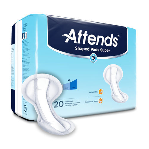 Assorbente igienico esterno per adulto - SPSA - Attends - traspirante / scatola da 20