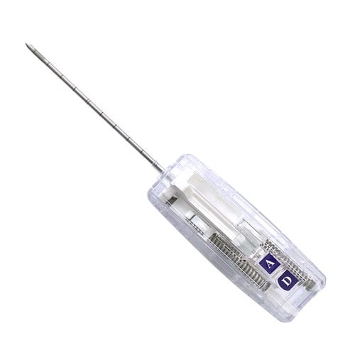 Ago per biopsia di tessuti molli - Quick-Core®  - IZI Medical - per biopsia automatica / sterile / con punta smussata