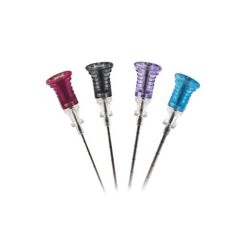 Ago per biopsia di tessuti molli - Gangi-SoftGuard®  - IZI Medical - sterile / ecogenico / con punta smussata