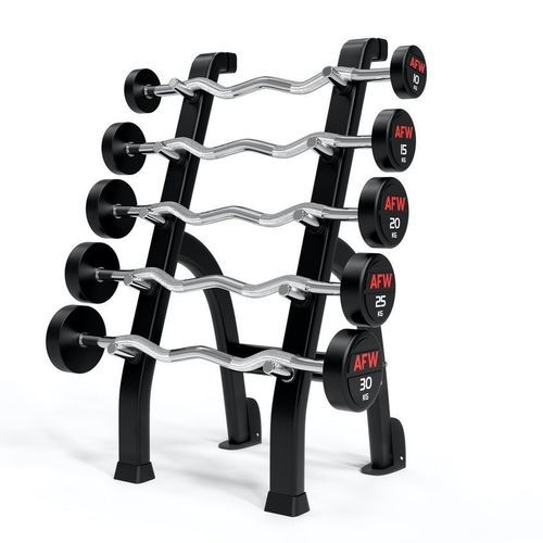 Rastrelliera per bilancieri lunga - 19249 - Etenon Fitness