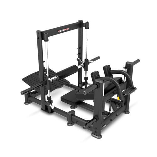 Stazione per esercizi muscolari hip thrust (ponte) - GPL0612 - Etenon Fitness - con pesi liberi