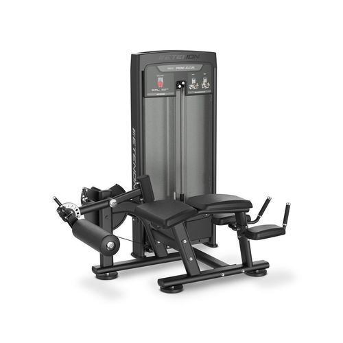Stazione per esercizi muscolari curl gambe - R8502 - Etenon Fitness - leg curl disteso