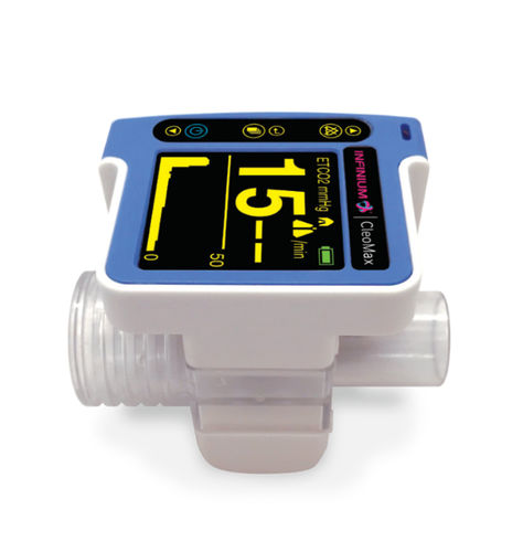 Monitor paziente etCO2 - Cleo MAX - Infinium Veterinary - portatile / per terapia intensiva / di emergenza
