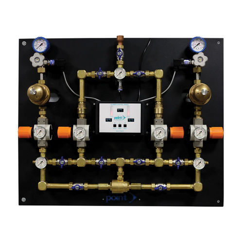 Collettore per gas medicali - PNT-O2S-PLC-300	 - Point Medical Gas Systems - per laboratorio / per ospedali / per sistemi di distribuzione di gas medicali