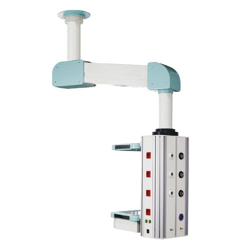Braccio di distribuzione a soffitto - PNT-PEN-T-MKL	 - Point Medical Gas Systems - a muro / al suolo / mobile