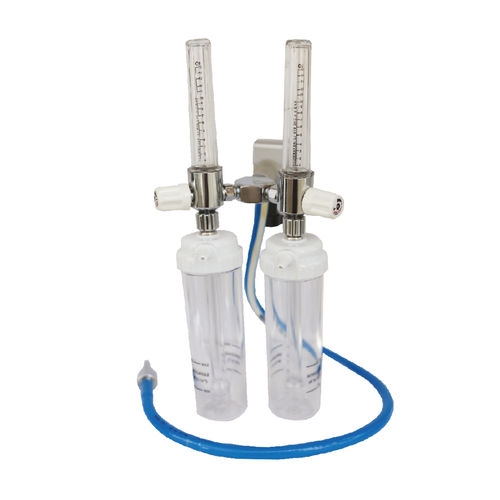 Flussometro doppio - PNT-FLV-H-C-BS - Point Medical Gas Systems - per gas medicali / per ospedali / medico