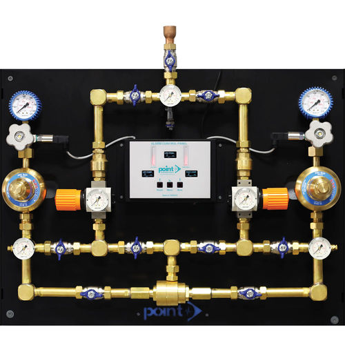 Collettore per gas medicali - PNT-O2S-PLC-150	 - Point Medical Gas Systems - per laboratorio / per ospedali / per sistemi di distribuzione di gas medicali