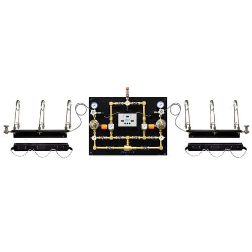 Collettore per gas medicali - PNT-O2S-PLC-150-X	 - Point Medical Gas Systems - per laboratorio / per ospedali / per sistemi di distribuzione di gas medicali