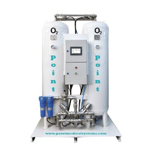 Generatore di ossigeno medico - X: 50/100/150/200- 2000 - Point Medical Gas Systems - per cure domiciliari / veterinario / modulare