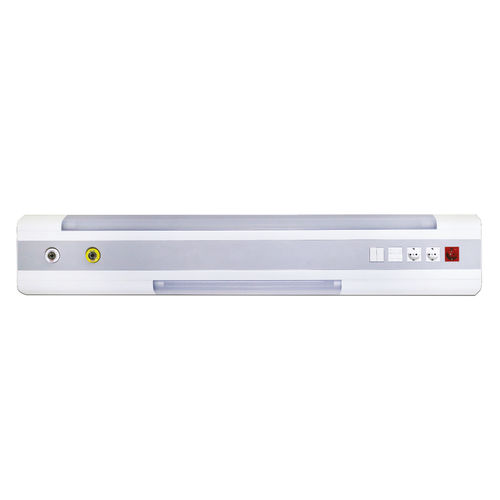 Trave testaletto a muro - PNT-HB-M - Point Medical Gas Systems - orizzontale / modulare / a soffitto