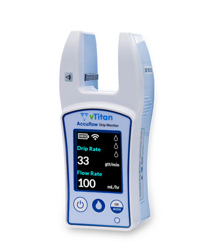 Sistema di monitoraggio di pompe di perfusione - Accuflow®  - vTitan Corporation - di portata / medico / wireless