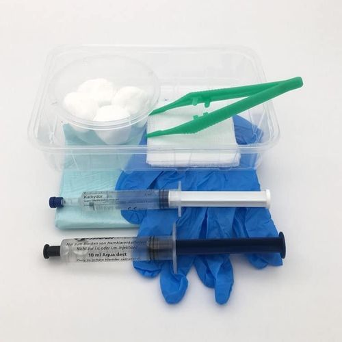 Kit medico per posa di catetere - 340317-1 - Fuhrmann - con guanti