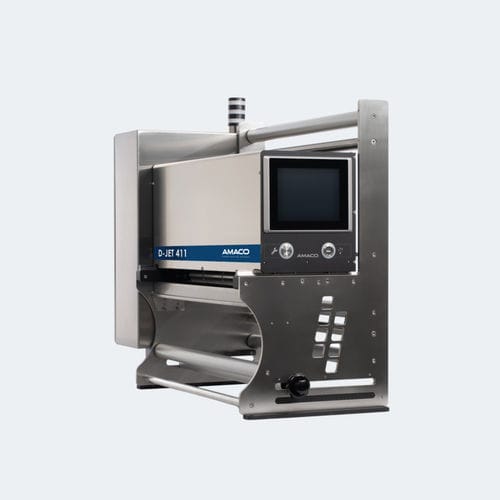 Stampante a getto d'inchiostro - D-JET - AMACO GmbH - per etichette / medica / automatica