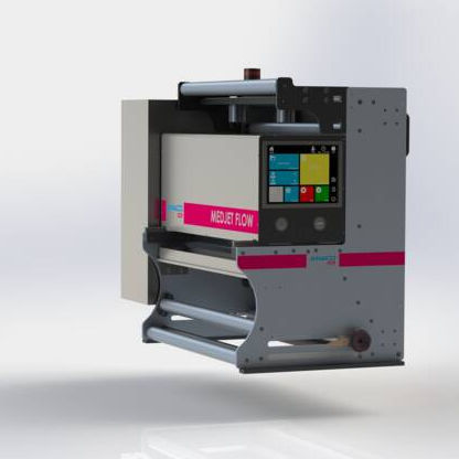 Stampante a getto d'inchiostro - MEDJET FLOW - AMACO GmbH - per macchina di imballaggio