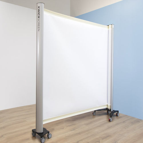 Paravento medicale mobile - Pro - Aspire - portatile / retrattile / 1 pannello