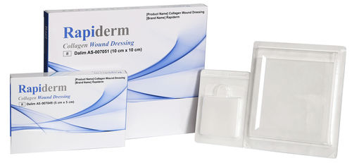 Cerotto sterile - Rapiderm - Dalim Tissen - emostatico / assorbente / bioassorbibile