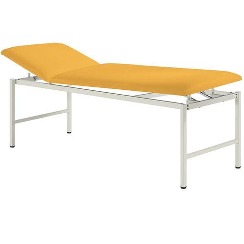 Lettino da visita manuale - MEDI-LUX Siesta - SIMPEX - con schienale regolabile / con rotelle / a 2 sezioni