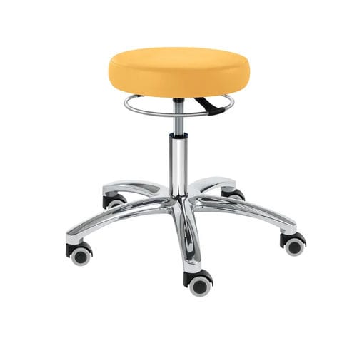Sgabello per struttura sanitaria - PENNY Corona Midi - SIMPEX - ad altezza regolabile / girevole / con rotelle