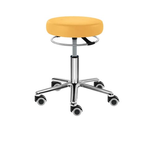 Sgabello per struttura sanitaria - SELLA-MED Laudation Corona Mini - SIMPEX - ad altezza regolabile / girevole / con rotelle