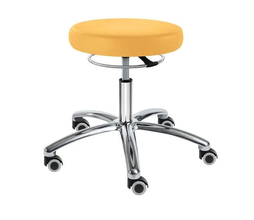 Sgabello per struttura sanitaria - SELLA-MED Laudatio Corona Maxi - SIMPEX - ad altezza regolabile / girevole / con rotelle