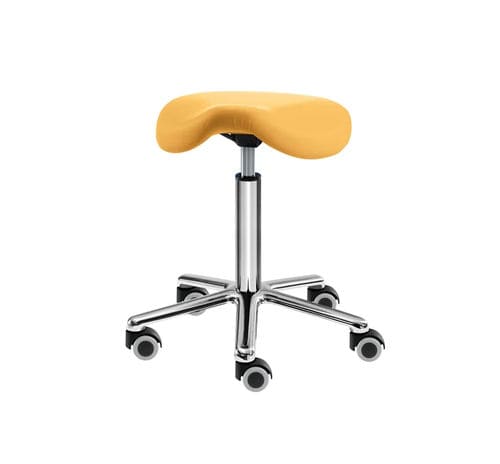 Sgabello per struttura sanitaria - EQUITUS Manus Mini - SIMPEX - ad altezza regolabile / girevole / con rotelle