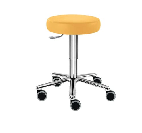 Sgabello per struttura sanitaria - SIMPO-THRONA Manus Mini - SIMPEX - ad altezza regolabile / girevole / con rotelle