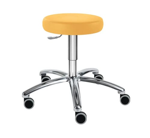 Sgabello per struttura sanitaria - SIMPO-THRONA Manus Midi - SIMPEX - ad altezza regolabile / girevole / con rotelle