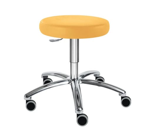 Sgabello per struttura sanitaria - SIMPO-THRONA Manus Maxi - SIMPEX - ad altezza regolabile / girevole / con rotelle