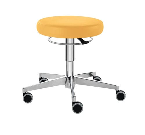 Sgabello per struttura sanitaria - SUPER-THRONA Corona Maxi - SIMPEX - ad altezza regolabile / girevole / con rotelle