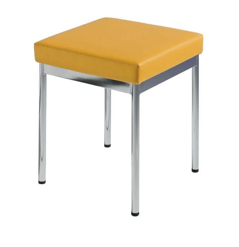 Sgabello per struttura sanitaria - RONDO TOP - SIMPEX - nero / blu / grigio