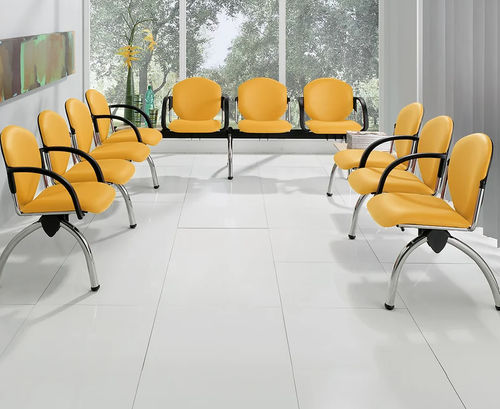 Sedia per sala d'attesa - VISITE Linea - SIMPEX - per adulti / con braccioli / 2 posti
