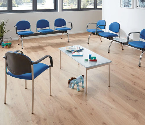 Sedia per sala d'attesa - VICKY Linea - SIMPEX - per adulti / con braccioli / 2 posti