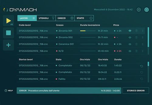Software di gestione - Dyamach - di controllo / CAD / FAO