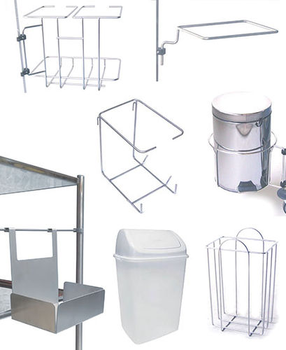 Pattumiera in plastica - ALT series - Altermedical - in acciaio inossidabile