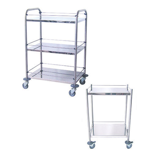 Carrello medico - ALTGI263 - Altermedical - in acciaio inossidabile / con piano di appoggio / mobile