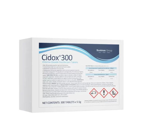 Disinfettante per pavimenti e altre superfici - Cidox® - Scotmas Group - in polvere / a base di cloro