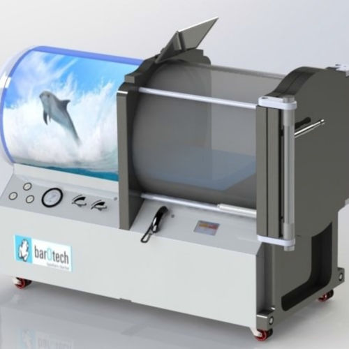 Capsula per ossigenoterapia - MONO H - Barotech - mobile / monoposto