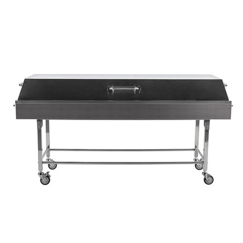 Carrello mortuario di trasferimento - PSTG-1519 - Puresystems - manuale / in acciaio inossidabile