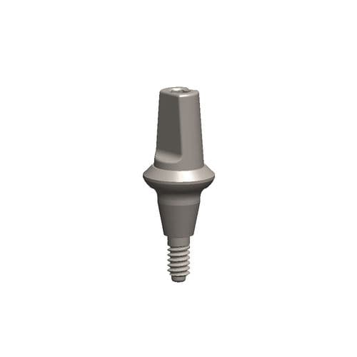 Pilastro dentale per impianto in titanio - ABSSS - Dental Evolutions, Inc - interno / dritto / corto