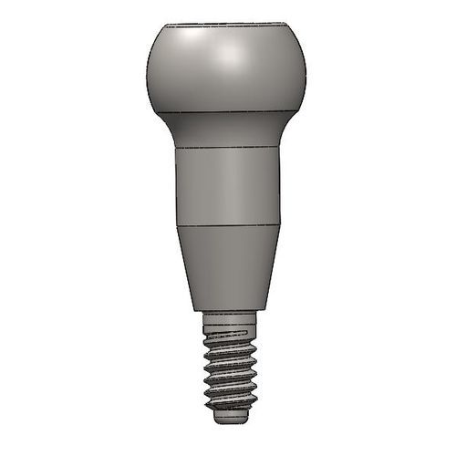 Pilastro dentale per impianto in titanio - TITACH™ - Dental Evolutions, Inc - interno / dritto / a vite