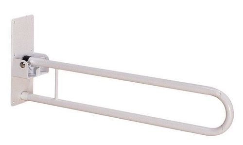 Barra di appoggio per stanza da bagno - Tilting Wall Handle - Alfacare - per WC / per struttura sanitaria / ribaltabile