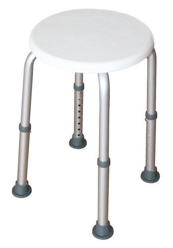 Seduta da bagno ad altezza regolabile - Round Bath Seat - Alfacare - in plastica