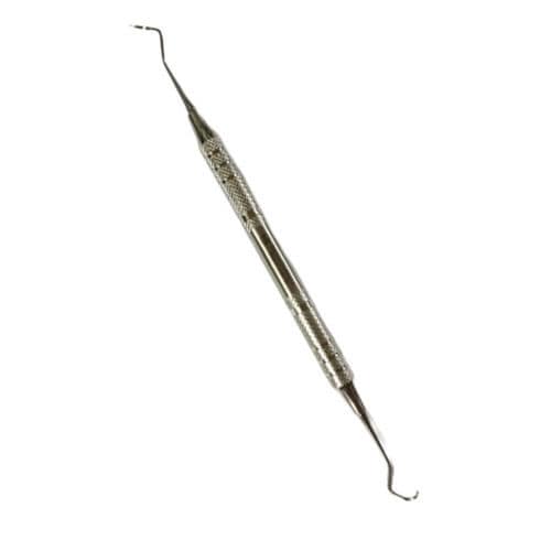 Curetta per esame dentale veterinario - 52028003G - HK Medical Instruments - universale / di Columbia / doppia