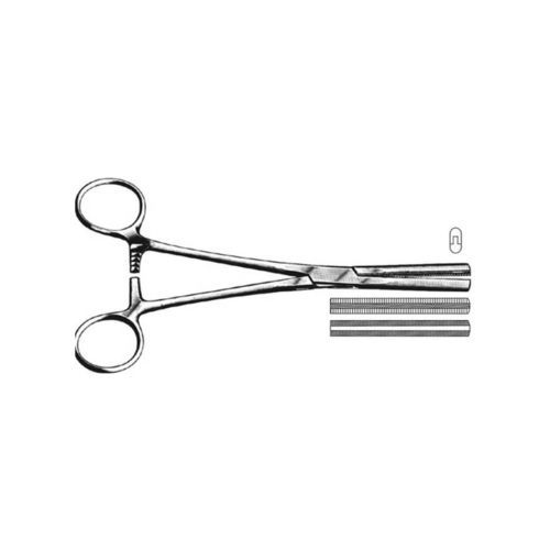 Pinza veterinaria - 1726620 - HK Medical Instruments - clamp / dentellata / emostatica